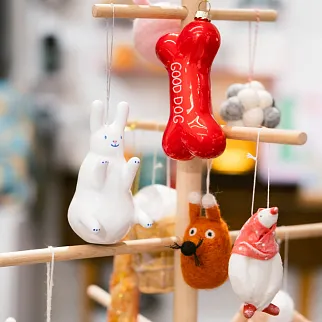 Елочная игрушка Kersten Косточка