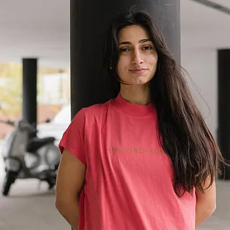 Футболка Thinking Mu Here comes the sun Pink женская