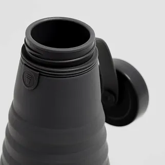 Складная бутылка Stojo Carbon 592 мл