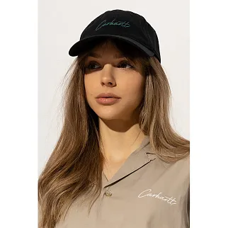 Кепка Carhartt WIP Delray Black/Botanic