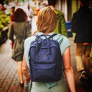 Рюкзак Fjallraven Re-Kanken Midnight Blue (558)