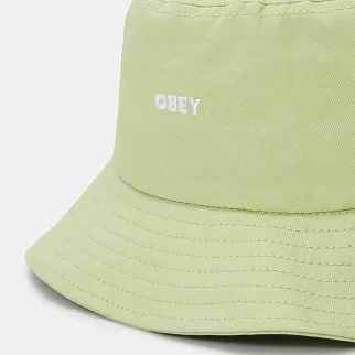 Панама Obey Bold Twill Bucket Hat Green Fig