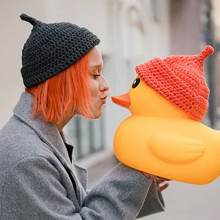 Шапка CHECK YA HEAD графит 24224