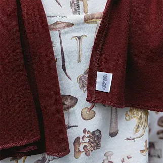 Шерстяной шарф Friend Function Сангрия