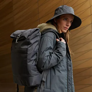 Рюкзак SHU городской темно-серый