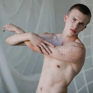 Временная татуировка Tiny hearts