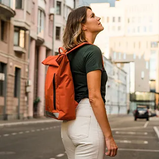 Рюкзак Lefrik Roll Reflective Rust