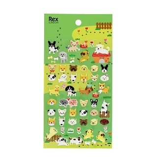 3D стикеры на телефон Dogs REX