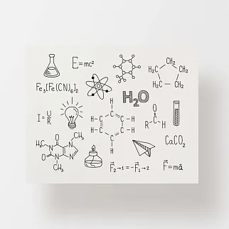 Временная татуировка Chemistry set