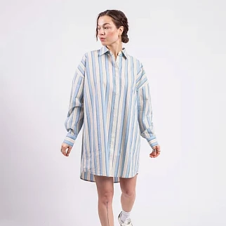 Платье-рубашка Thinking Mu Messina Stripes Aurel