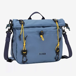 Кроссбоди сумка ELLIKER Nidder Roll Top 6L Steel Blue
