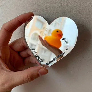 Открытка-валентинка «Зеркало любви»