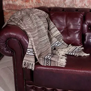 Большой шерстяной шарф Scandinavia Grey Folk