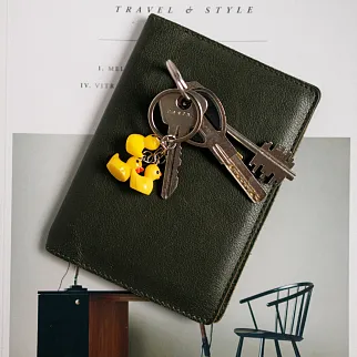 Брелок с тремя утками желтыми