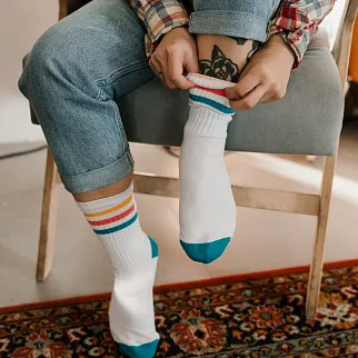 Носки Friend Function комфортные белые 40-46