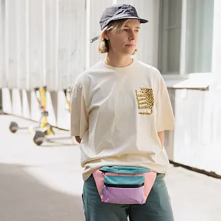 Сумка на пояс Friend Function нежный colorblock большая хорошая