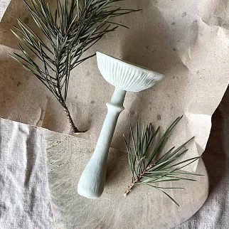 Ароматическая свеча Unification Love Гриб шляпкой вверх белый