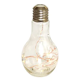 Настольная лампа в виде лампочки REX