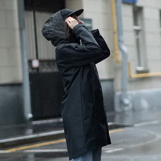 Городской дождевик SHU черный женский