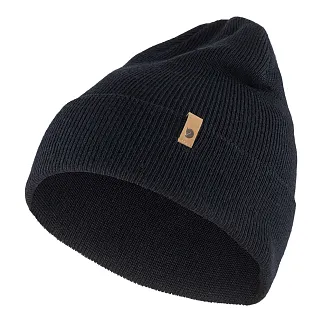 Шапка Fjallraven Classic Knit Hat Dark Navy (555)