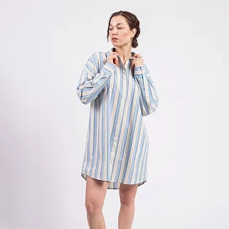 Платье-рубашка Thinking Mu Messina Stripes Aurel