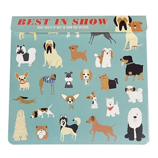 Классные стикеры с собаками REX