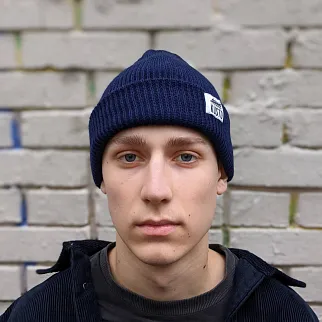 Шапка Kusto One синяя