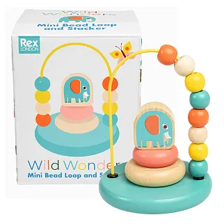 Детская пирамидка со слоном REX