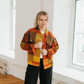 Куртка Thinking Mu Creek Blanket Frans