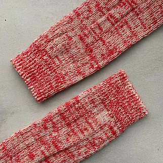 Шерстяные носки Friend Function красные