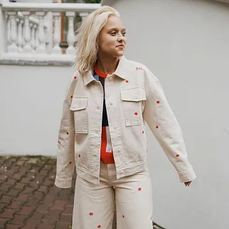 Куртка Thinking Mu Sol Chain Frans