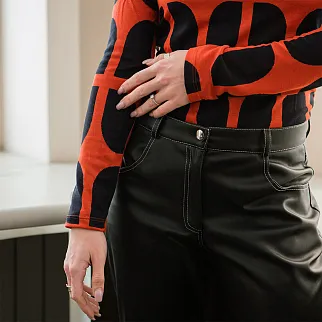 Водолазка Thinking Mu Wallpaper Ellen Red женская