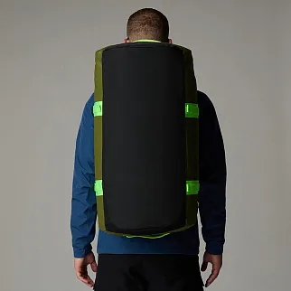 Сумка The North Face Base Camp Duffel M Forest Olive / Safety Green