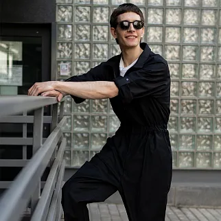 Комбинезон Friend Function черный и такой, как вы искали