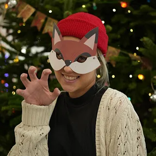 Новогодние маски с животными Подписные Издания