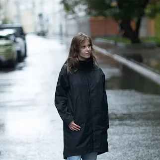 Городской дождевик SHU черный женский