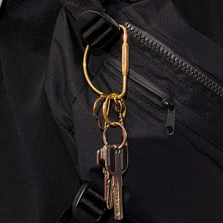 Карабин для ключей с гравировкой и ключиком Friend Function