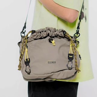 Кроссбоди сумка ELLIKER Nidder Roll Top 6L Taupe