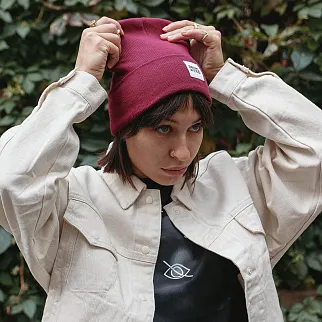 Шапка Dedicated Kiruna Burgundy