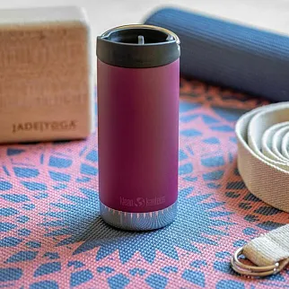 Термокружка Klean Kanteen TKWide 355 мл Cafe Cap Purple Potion