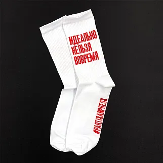 Носки Partisan Press Идеально нельзя вовремя размер 41-44