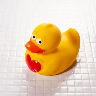 Утка с сердцем