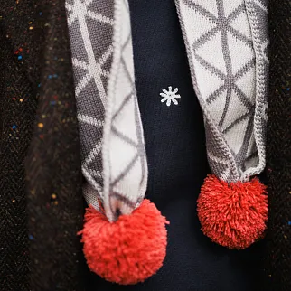 Шарф CHECK YA HEAD CTRL+C Цирк 