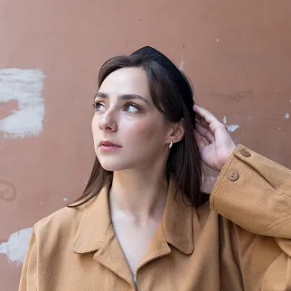 Кокошник КоКо малый черный