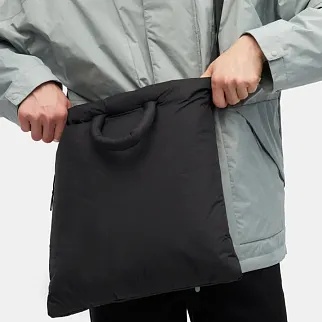 Дутая сумка SHU черная