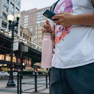 Термобутылка Klean Kanteen Insulated Classic 592 мл Retro Swish