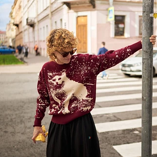 Свитер Friend Function Котяра