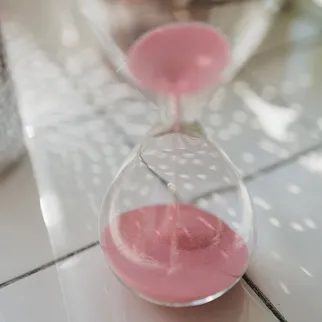 Песочные часы Friend Function на 15 мин розовые