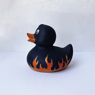 Утка в огне