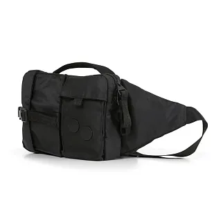 Сумка на пояс Pinqponq Tetrik Polished Black